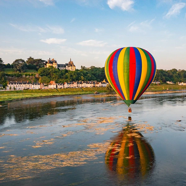 Passeio de Balão no Vale do Loire
