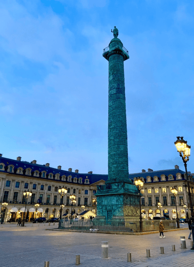 Compras na Place Vendôme em Paris