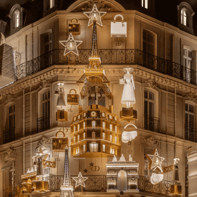 Vitrines de Natal em Paris
