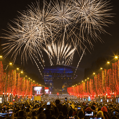 Réveillon na Champs-Élysées Paris