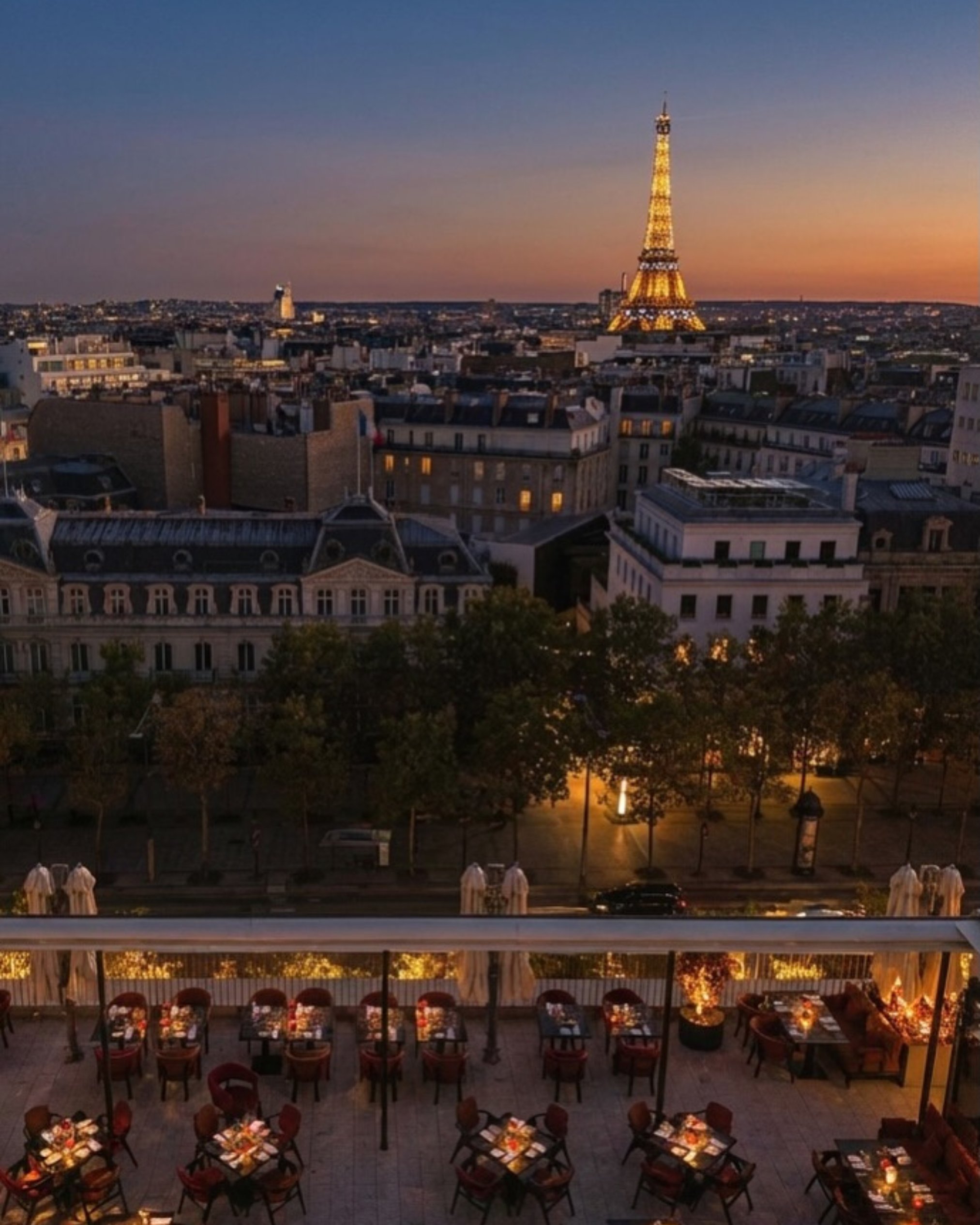 Aqua Kyoto Paris rooftop