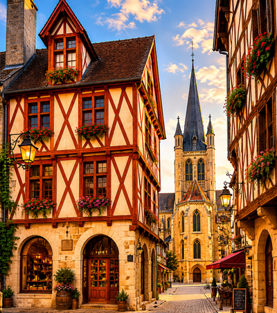 Dijon capital da Borgonha França