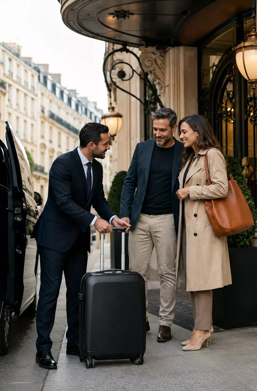 Motorista bilíngue em serviço de receptivo para brasileiros em Paris