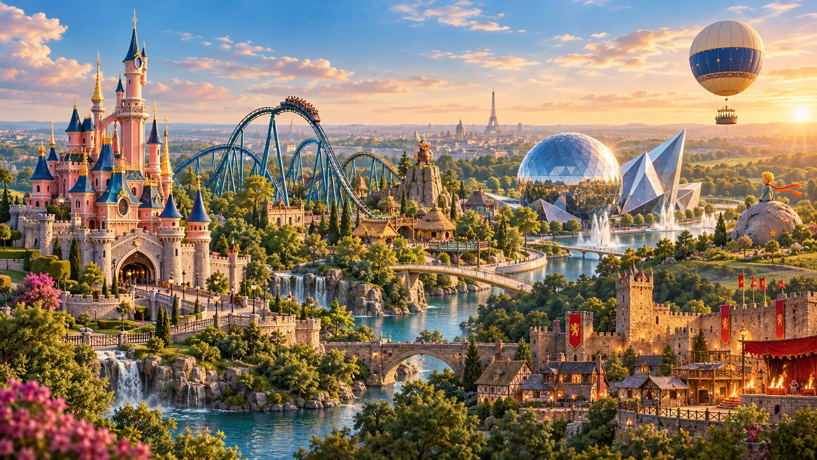 Parques de diversões em Paris e regiões: 5 opções para curtir a viagem
